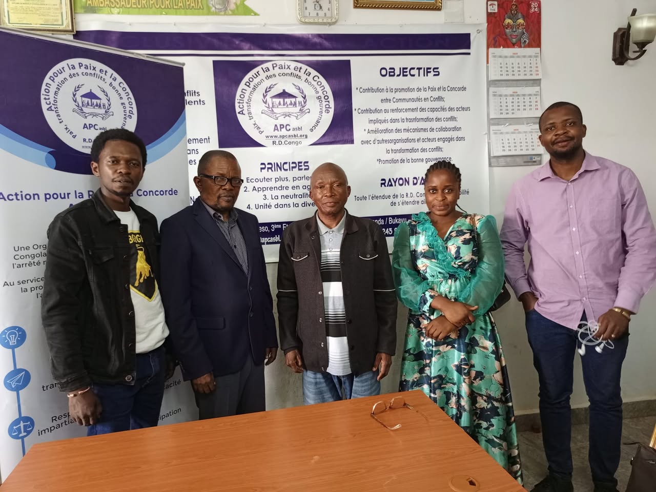 Les Membres des Groupes Inclusifs pour la Stabilisation (GIS)