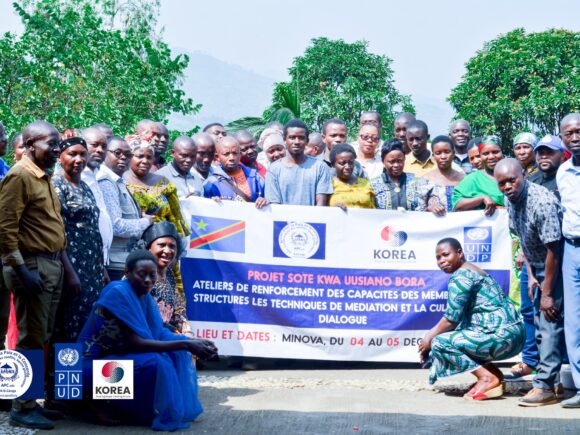 Dans le but de contribuer au renforcement de la cohésion sociale entre les communautés de Kalehe centre et Minova