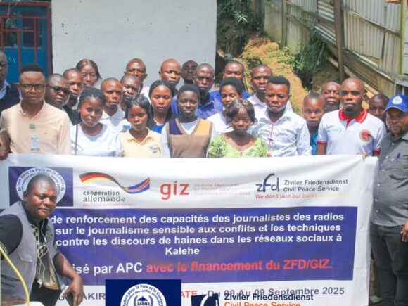 Kalehe : des journalistes de Bunyakiri s’engagent dans la sensibilisation contre les discours de haine un article signé, le JOURNAL LE SOUVERAIN LIBRE